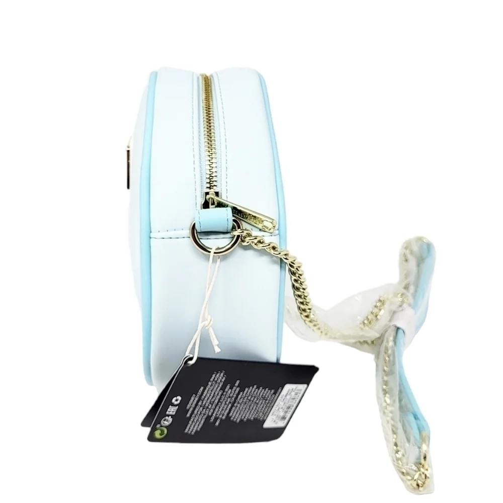 LOUNGEFLY Disney Snowman Mickey Minnie Snow Globe Crossbody NWT - Picture 4 of 7